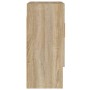 Armario de pared madera contrachapada roble sonoma 60x31x70 cm de vidaXL, Taquillas y armarios de almacenamiento - Ref: Foro2...