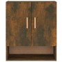 Smoked oak plywood wall cabinet 60x31x70 cm by vidaXL, Lockers and storage cabinets - Ref: Foro24-817585, Price: 49,31 €, Dis...