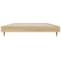 Estructura de cama madera de ingeniería roble Sonoma 90x200 cm de vidaXL, Camas y somieres - Ref: Foro24-832168, Precio: 68,1...