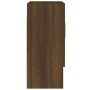 Armario de pared madera contrachapada marrón roble 60x31x70 cm de vidaXL, Taquillas y armarios de almacenamiento - Ref: Foro2...