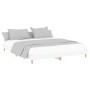 White engineered wood bed frame 180x200 cm by vidaXL, Beds and slatted bases - Ref: Foro24-832013, Price: 130,99 €, Discount: %