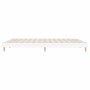 White engineered wood bed frame 180x200 cm by vidaXL, Beds and slatted bases - Ref: Foro24-832013, Price: 130,99 €, Discount: %