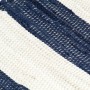 Chindi striped placemats 6 pcs blue white 30x45 cm by vidaXL, Placemats - Ref: Foro24-134026, Price: 19,67 €, Discount: %