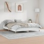 Estructura de cama madera de ingeniería blanca 160x200 cm de vidaXL, Camas y somieres - Ref: Foro24-832021, Precio: 127,73 €,...