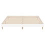 Estructura de cama madera de ingeniería blanca 160x200 cm de vidaXL, Camas y somieres - Ref: Foro24-832021, Precio: 127,73 €,...