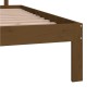 Estructura de cama madera maciza de pino marrón miel 160x200 cm de vidaXL, Camas y somieres - Ref: Foro24-810508, Precio: 219...