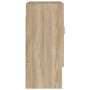 Armario de pared madera contrachapada roble sonoma 60x31x70 cm de vidaXL, Taquillas y armarios de almacenamiento - Ref: Foro2...