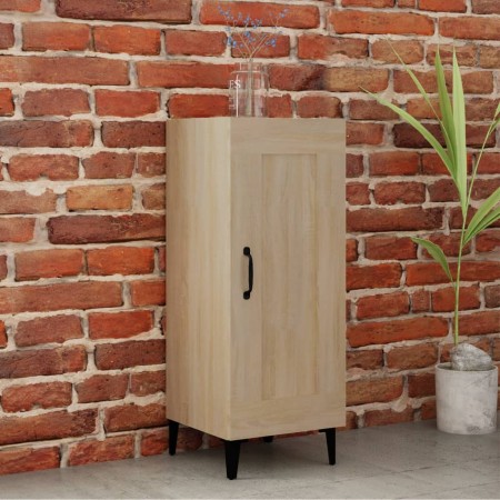 Aparador madera contrachapada color roble Sonoma 34,5x34x90 cm de vidaXL, Aparadores - Ref: Foro24-812423, Precio: 49,95 €, D...