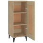 Aparador madera contrachapada color roble Sonoma 34,5x34x90 cm de vidaXL, Aparadores - Ref: Foro24-812423, Precio: 49,95 €, D...