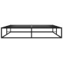 Estructura de cama de metal negra 140x200 cm de vidaXL, Camas y somieres - Ref: Foro24-324788, Precio: 113,23 €, Descuento: %