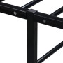 Estructura de cama de metal negra 140x200 cm de vidaXL, Camas y somieres - Ref: Foro24-324788, Precio: 113,23 €, Descuento: %