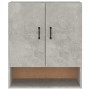 Concrete gray plywood wall cabinet 60x31x70 cm by vidaXL, Lockers and storage cabinets - Ref: Foro24-812883, Price: 58,73 €, ...