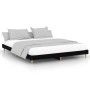 Estructura de cama madera de ingeniería negra 150x200 cm de vidaXL, Camas y somieres - Ref: Foro24-832030, Precio: 122,61 €, ...