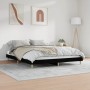 Estructura de cama madera de ingeniería negra 150x200 cm de vidaXL, Camas y somieres - Ref: Foro24-832030, Precio: 122,61 €, ...