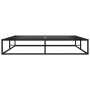 Black metal bed frame 180x200 cm by vidaXL, Beds and slatted bases - Ref: Foro24-324790, Price: 138,29 €, Discount: %