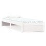 Estructura de cama madera maciza individual blanco 75x190 cm de vidaXL, Camas y somieres - Ref: Foro24-814910, Precio: 64,46 ...