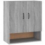 Armario de pared madera contrachapada gris Sonoma 60x31x70 cm de vidaXL, Taquillas y armarios de almacenamiento - Ref: Foro24...