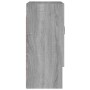 Armario de pared madera contrachapada gris Sonoma 60x31x70 cm de vidaXL, Taquillas y armarios de almacenamiento - Ref: Foro24...