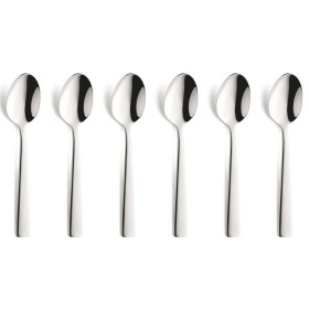 Amefa Set of 6 Modern Medium Teaspoons by Amefa, Spoons - Ref: Foro24-439140, Price: 20,99 €, Discount: %