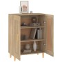 Aparador de madera contrachapada roble Sonoma 69,5x34x90 cm de vidaXL, Aparadores - Ref: Foro24-812135, Precio: 77,88 €, Desc...