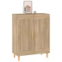 Aparador de madera contrachapada roble Sonoma 69,5x34x90 cm de vidaXL, Aparadores - Ref: Foro24-812135, Precio: 77,88 €, Desc...