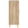 Aparador de madera contrachapada roble Sonoma 69,5x34x90 cm de vidaXL, Aparadores - Ref: Foro24-812135, Precio: 77,88 €, Desc...