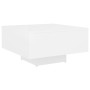 Mesa de centro madera contrachapada blanco 60x60x31,5 cm de vidaXL, Mesas de centro - Ref: Foro24-806885, Precio: 44,03 €, De...