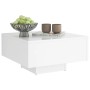 Mesa de centro madera contrachapada blanco 60x60x31,5 cm de vidaXL, Mesas de centro - Ref: Foro24-806885, Precio: 44,03 €, De...