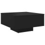 Black plywood coffee table 60x60x31.5 cm by vidaXL, Coffee table - Ref: Foro24-806886, Price: 43,67 €, Discount: %