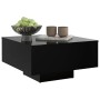 Black plywood coffee table 60x60x31.5 cm by vidaXL, Coffee table - Ref: Foro24-806886, Price: 43,67 €, Discount: %