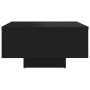 Mesa de centro madera contrachapada negro 60x60x31,5 cm de vidaXL, Mesas de centro - Ref: Foro24-806886, Precio: 44,03 €, Des...