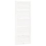 Puerta de granero madera maciza pino blanca 80x1,8x204,5 cm de vidaXL, Puertas - Ref: Foro24-824614, Precio: 91,11 €, Descuen...