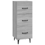 Aparador madera de ingeniería gris Sonoma 34,5x34x90 cm de vidaXL, Aparadores - Ref: Foro24-817412, Precio: 70,48 €, Descuent...