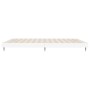 White engineered wood bed frame 160x200 cm by vidaXL, Beds and slatted bases - Ref: Foro24-832229, Price: 101,49 €, Discount: %