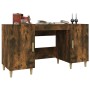 Smoked oak plywood desktop 140x50x75 cm by vidaXL, Desks - Ref: Foro24-817549, Price: 103,53 €, Discount: %