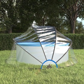 Cúpula para piscina redonda PVC 315x158 cm de vidaXL, Cubiertas para piscina - Ref: Foro24-93812, Precio: 341,99 €, Descuento: %