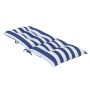 High back chair cushion 6 pcs blue and white stripes 120x50x7 cm by vidaXL, Cushions for chairs and sofas - Ref: Foro24-36027...