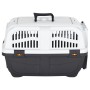 Pet carrier metal door polypropylene 55x36x35 cm by vidaXL, Pet carriers and boxes - Ref: Foro24-172212, Price: 58,19 €, Disc...