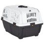 Pet carrier metal door polypropylene 55x36x35 cm by vidaXL, Pet carriers and boxes - Ref: Foro24-172212, Price: 58,19 €, Disc...