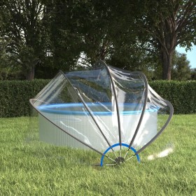 Cúpula para piscina redonda PVC 376x188 cm de vidaXL, Cubiertas para piscina - Ref: Foro24-93813, Precio: 368,01 €, Descuento: %