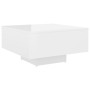 Glossy white engineered wood coffee table 60x60x31.5 cm by vidaXL, Coffee table - Ref: Foro24-806891, Price: 60,99 €, Discoun...