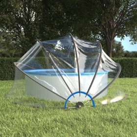 Cúpula para piscina redonda PVC 467x234 cm de vidaXL, Cubiertas para piscina - Ref: Foro24-93815, Precio: 515,92 €, Descuento: %