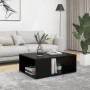 Black plywood coffee table 90x67x33 cm by vidaXL, Coffee table - Ref: Foro24-806904, Price: 60,08 €, Discount: %