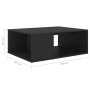 Black plywood coffee table 90x67x33 cm by vidaXL, Coffee table - Ref: Foro24-806904, Price: 60,08 €, Discount: %