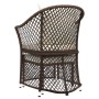 Garden furniture set, 2 pieces, with brown synthetic rattan cushions. by vidaXL, Garden sets - Ref: Foro24-319686, Price: 149...