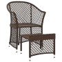 Garden furniture set, 2 pieces, with brown synthetic rattan cushions. by vidaXL, Garden sets - Ref: Foro24-319686, Price: 149...