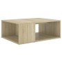 Mesa de centro madera contrachapada roble Sonoma 90x67x33 cm de vidaXL, Mesas de centro - Ref: Foro24-806906, Precio: 56,18 €...