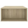 Mesa de centro madera contrachapada roble Sonoma 90x67x33 cm de vidaXL, Mesas de centro - Ref: Foro24-806906, Precio: 56,18 €...