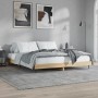 Sonoma oak engineered wood bed frame 120x200 cm by vidaXL, Beds and slatted bases - Ref: Foro24-832256, Price: 107,85 €, Disc...