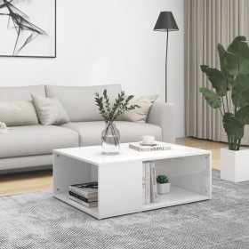 Glossy white plywood coffee table 90x67x33cm by vidaXL, Coffee table - Ref: Foro24-806909, Price: 53,99 €, Discount: %